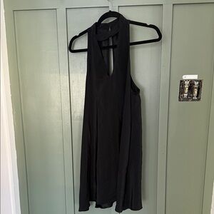 Amanda Uprichard Black Backless Dress